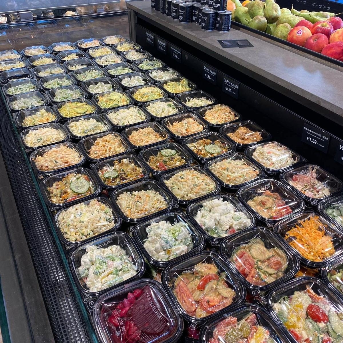 Kerstsalades uit eigen keuken